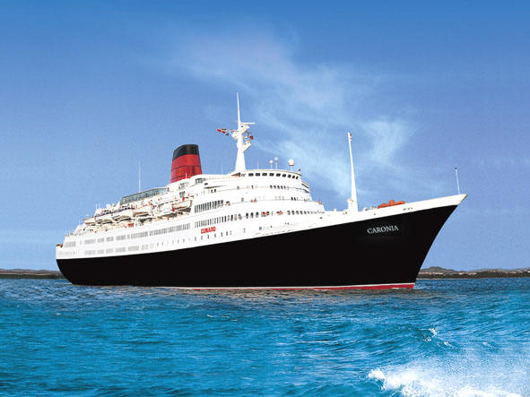 Luxury Cruises In Europe, Cunard Cruise Line, Caronia