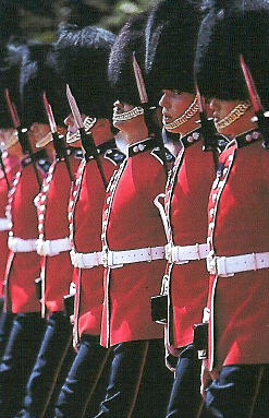 London changing of the guard at Buckingham Palace Seabourn cruises June 3-17 2003