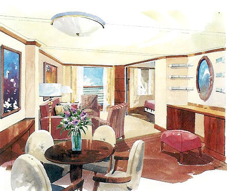 Luxury Cruises Crystal Serenity Deck Plans